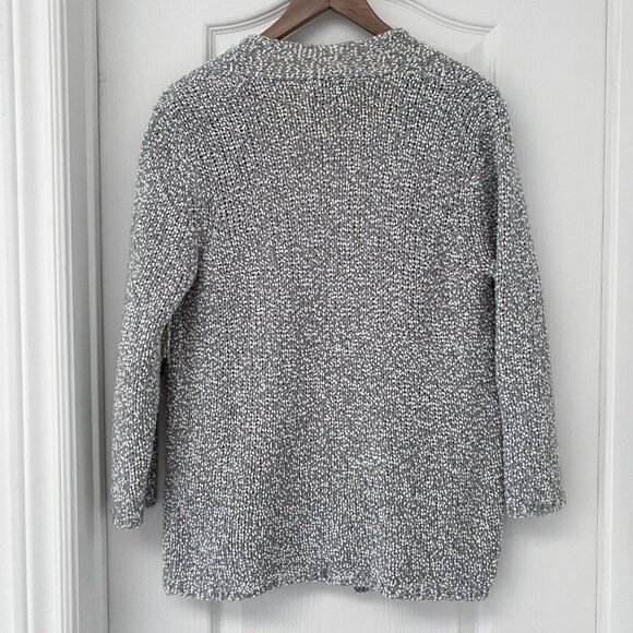 Alfred Dunner - Pebbled Fringe Cardigan - Picture 3 of 6